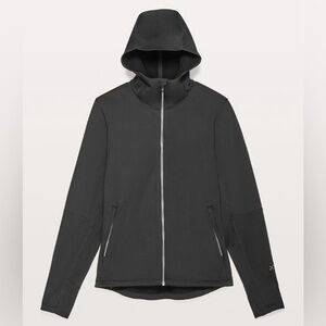 Men’s Lululemon Fleece Back Soft Shell Jacket Black | Size M